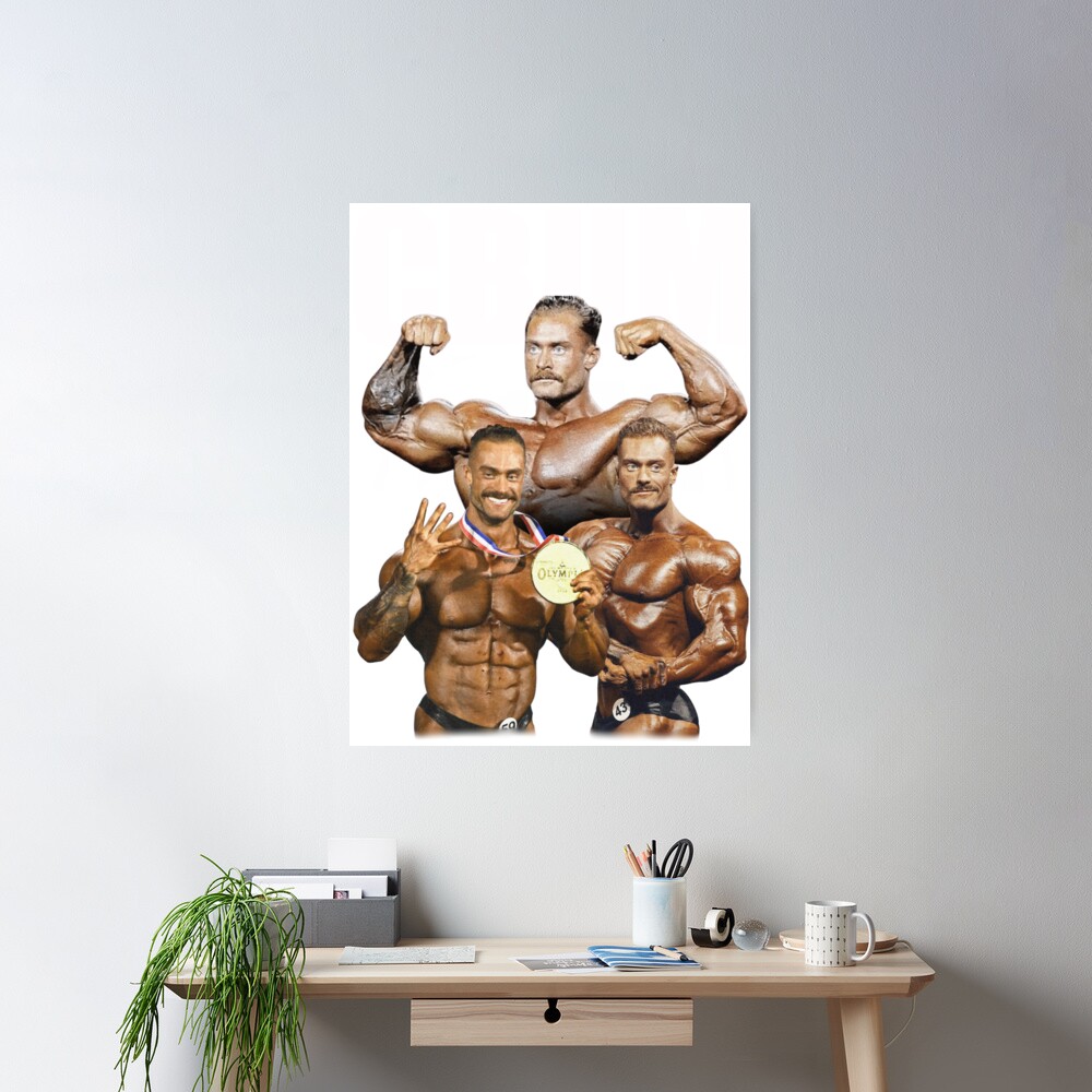 Cbum Chris Bumstead Retro Vintage Design Poster - Image 2
