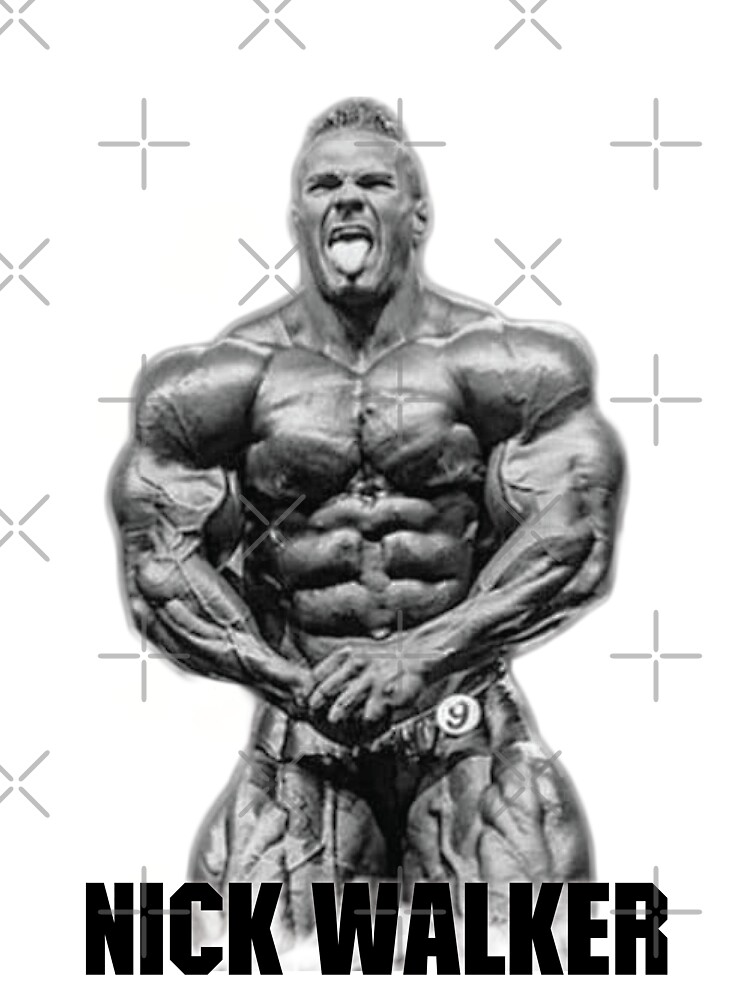 Cbum Nick Walker Most Muscular Pose Throw Pillow - Image 2