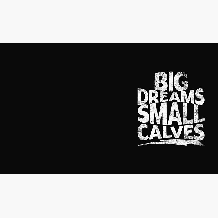 Big Dreams Small Calves Cbum Mug - Image 2