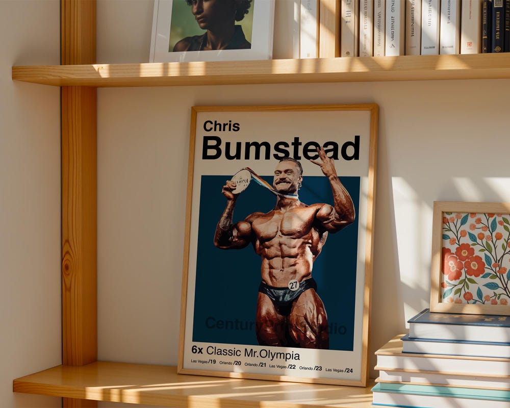 Chris Bumstead Body Building PrintWall Art - Image 8