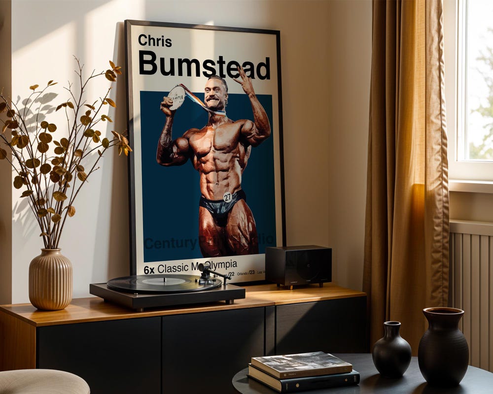 Chris Bumstead Body Building PrintWall Art - Image 6