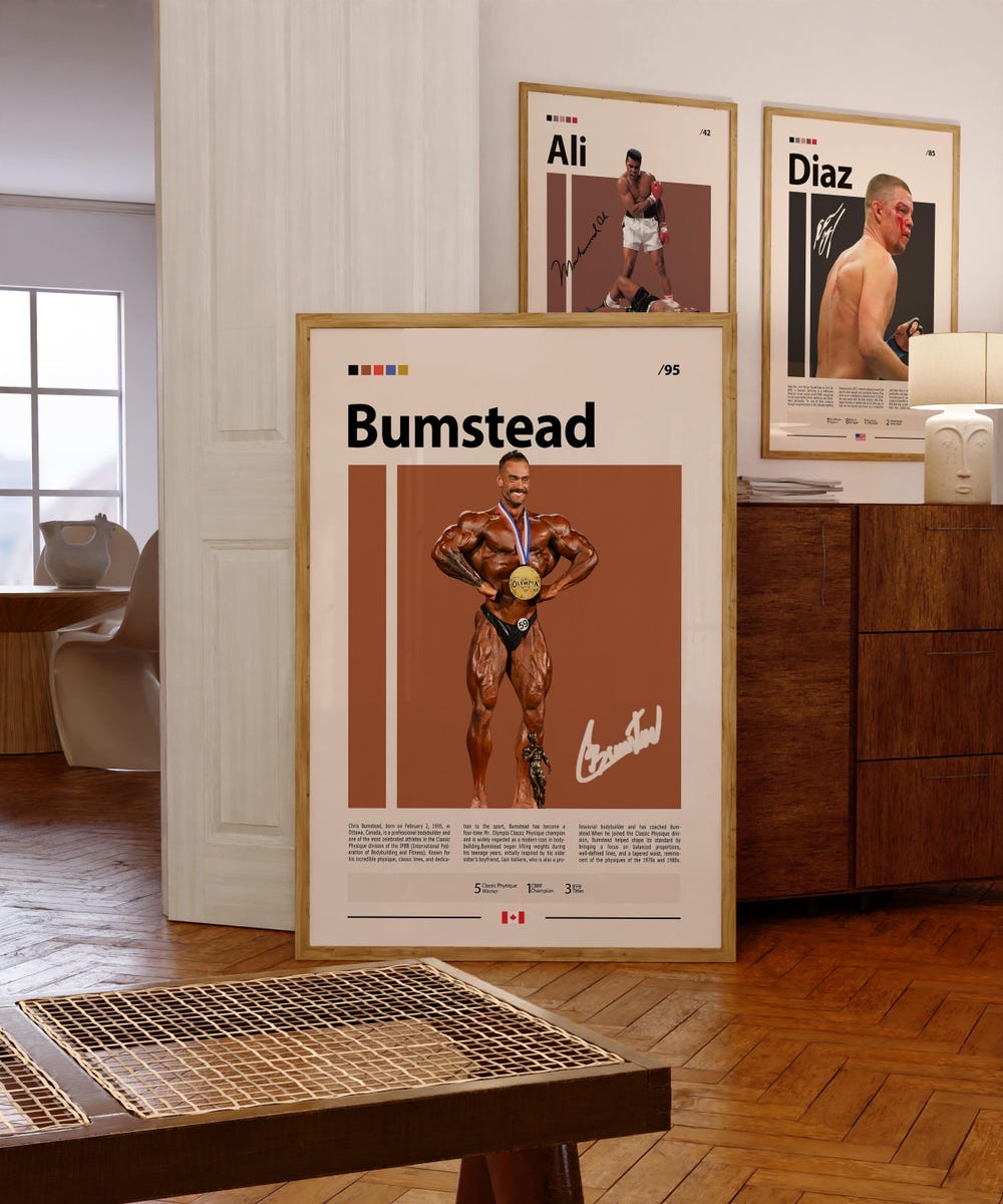 Chris Bumstead Classic Physique Wall Art - Image 2