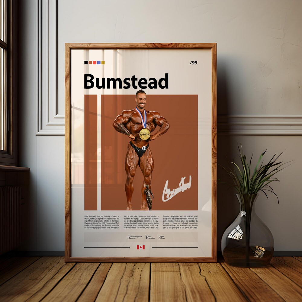 Chris Bumstead Classic Physique Wall Art