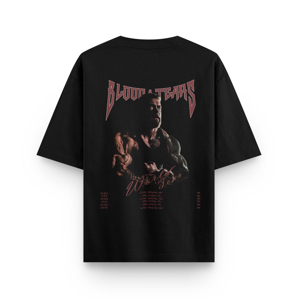 Cbum World Tour Vintage Oversize Tee T-shirt
