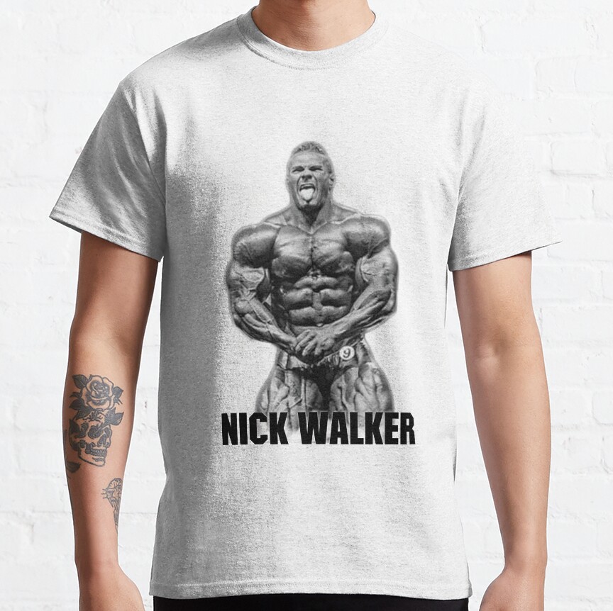 Cbum Nick Walker Most Muscular Pose T-shirt - Image 2
