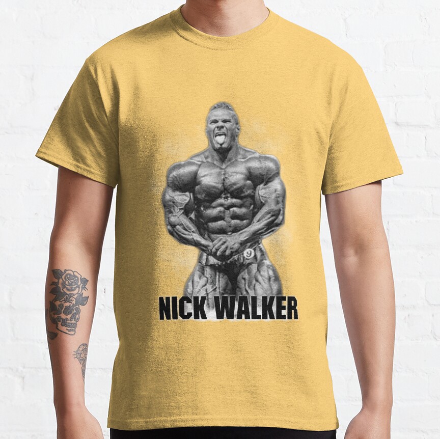 Cbum Nick Walker Most Muscular Pose T-shirt - Image 7