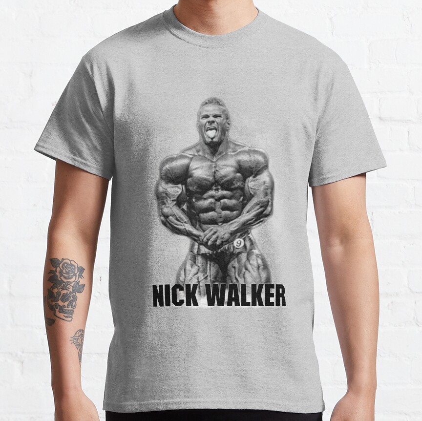 Cbum Nick Walker Most Muscular Pose T-shirt - Image 4