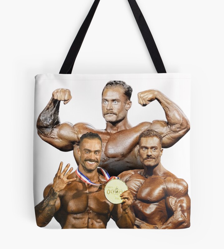 Cbum Chris Bumstead Retro Vintage Design Tote Bag