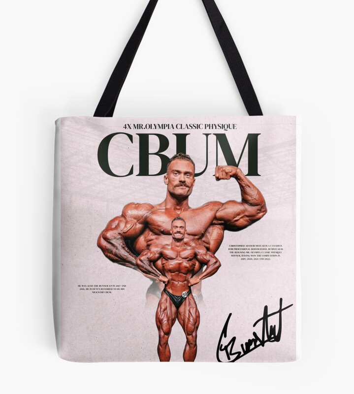 Cbum Chris Bumstead Bodybuilding Gym Tote Bag