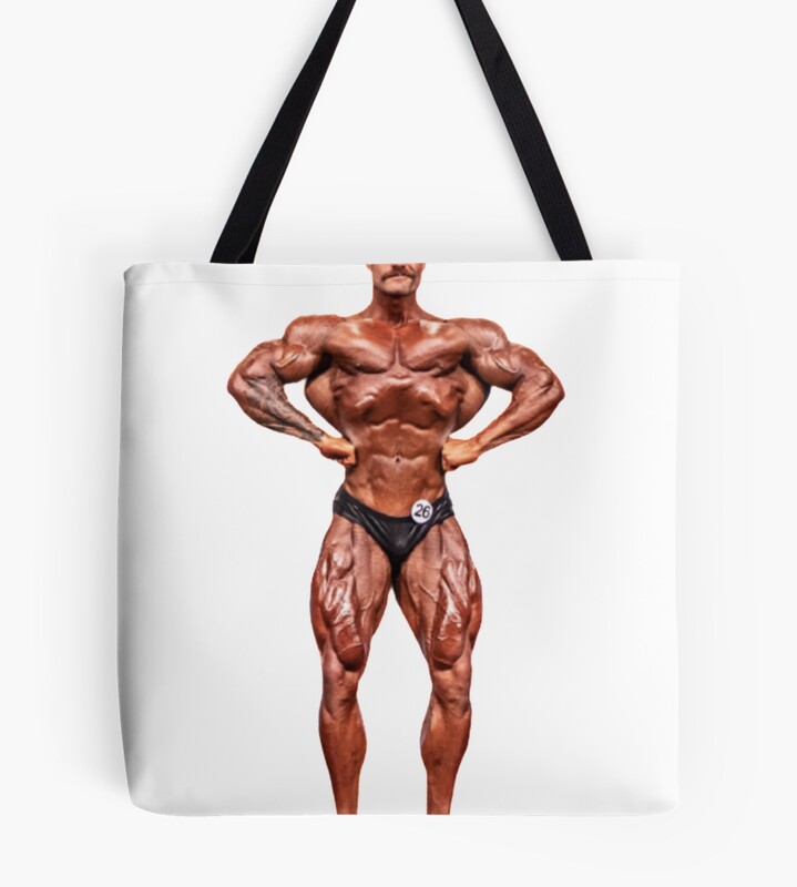 Chris Bumstead Cbum Gym Motivation Tote Bag