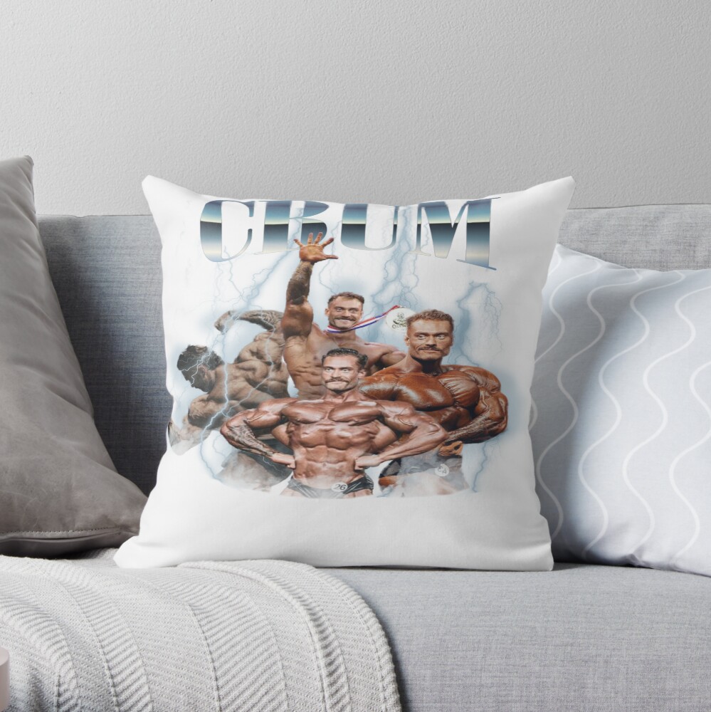 Chris Bumstead Cbum Bootleg Throw Pillow