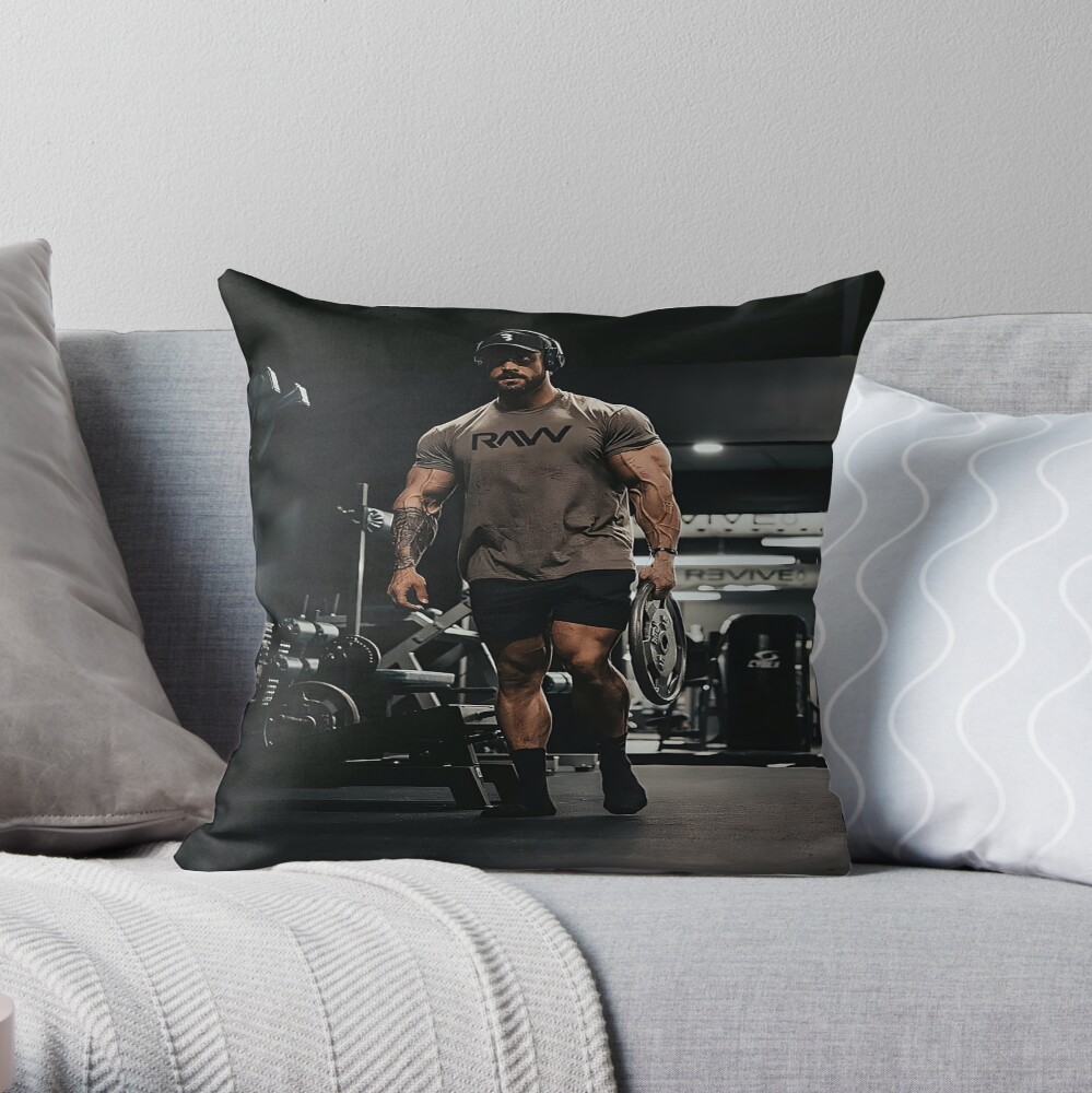 Cbum Cbodybuilding Fitness Throw Pillow