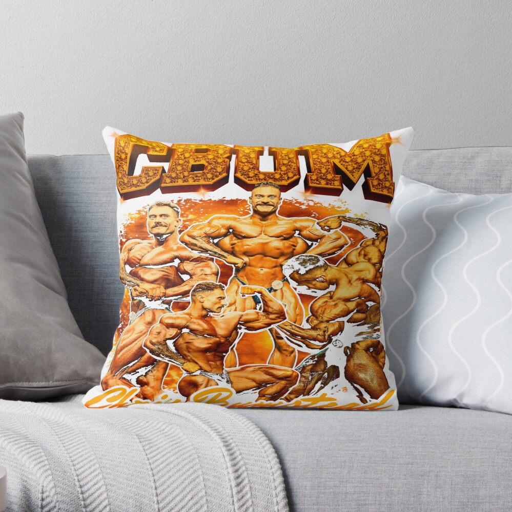 Cbum Mr Olympia Vintage Design Throw Pillow