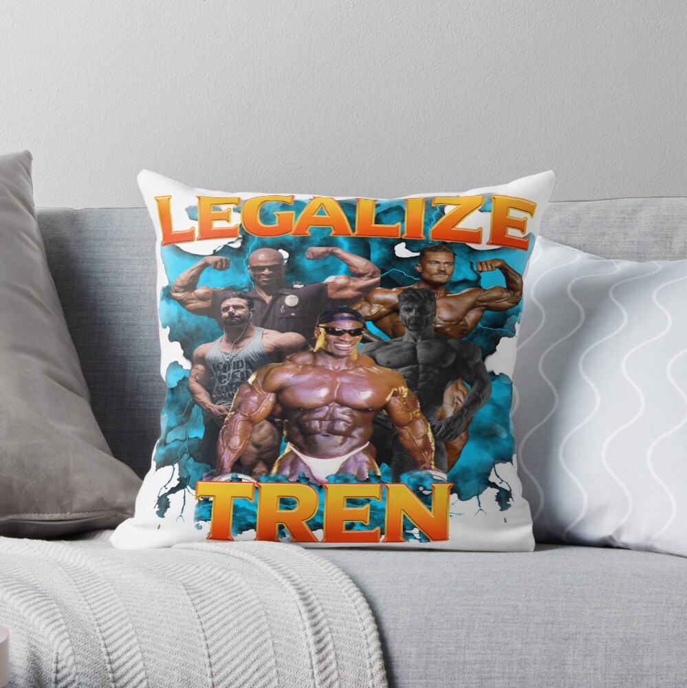 Cbum Legalize Tren 2 Throw Pillow
