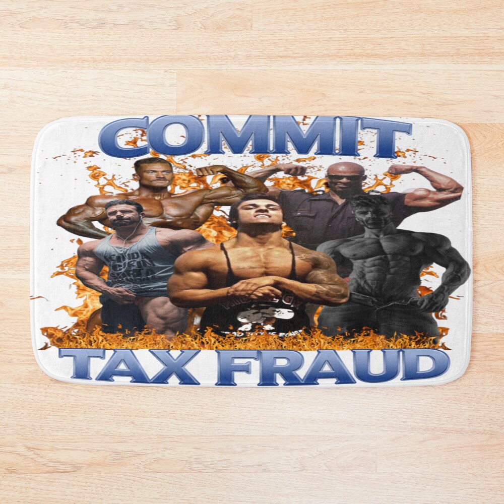 Cbum Commit Tax Fraud Bath Mat