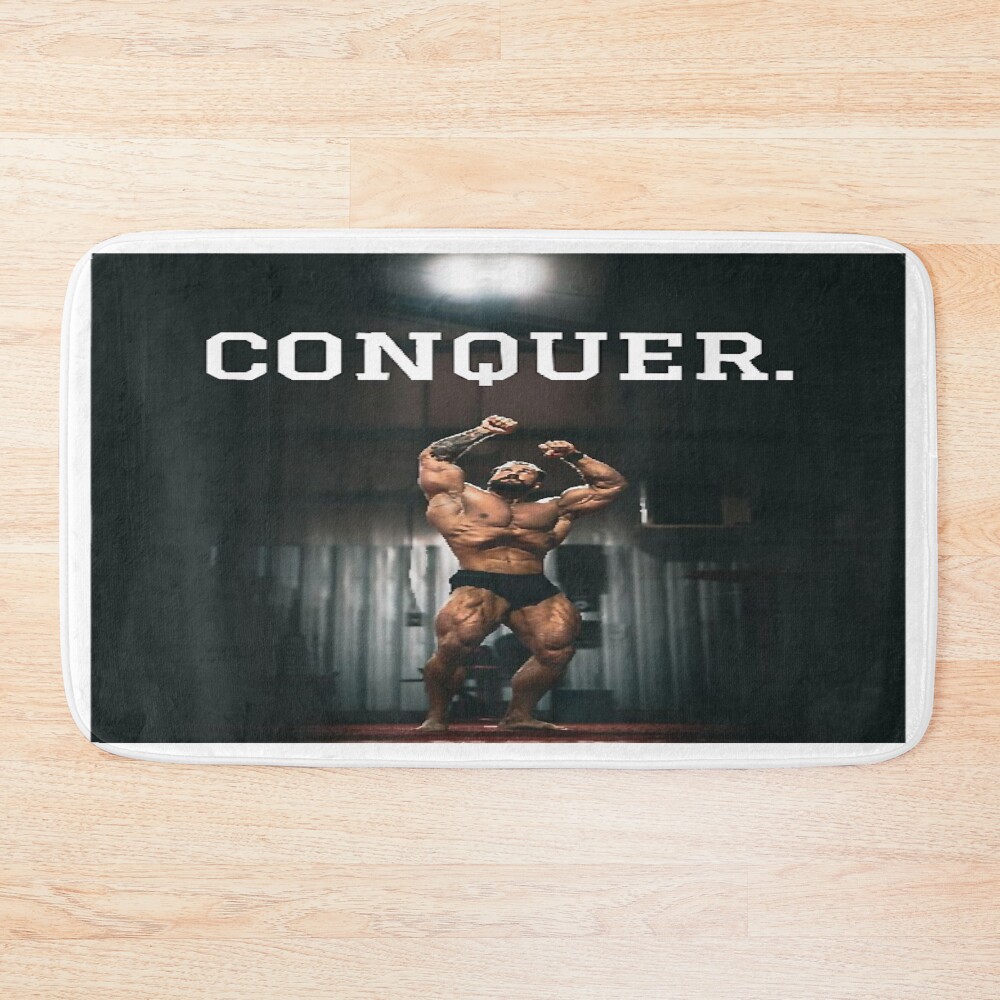 Chriss Bumstead Gym Motivation Classic Bath Mat