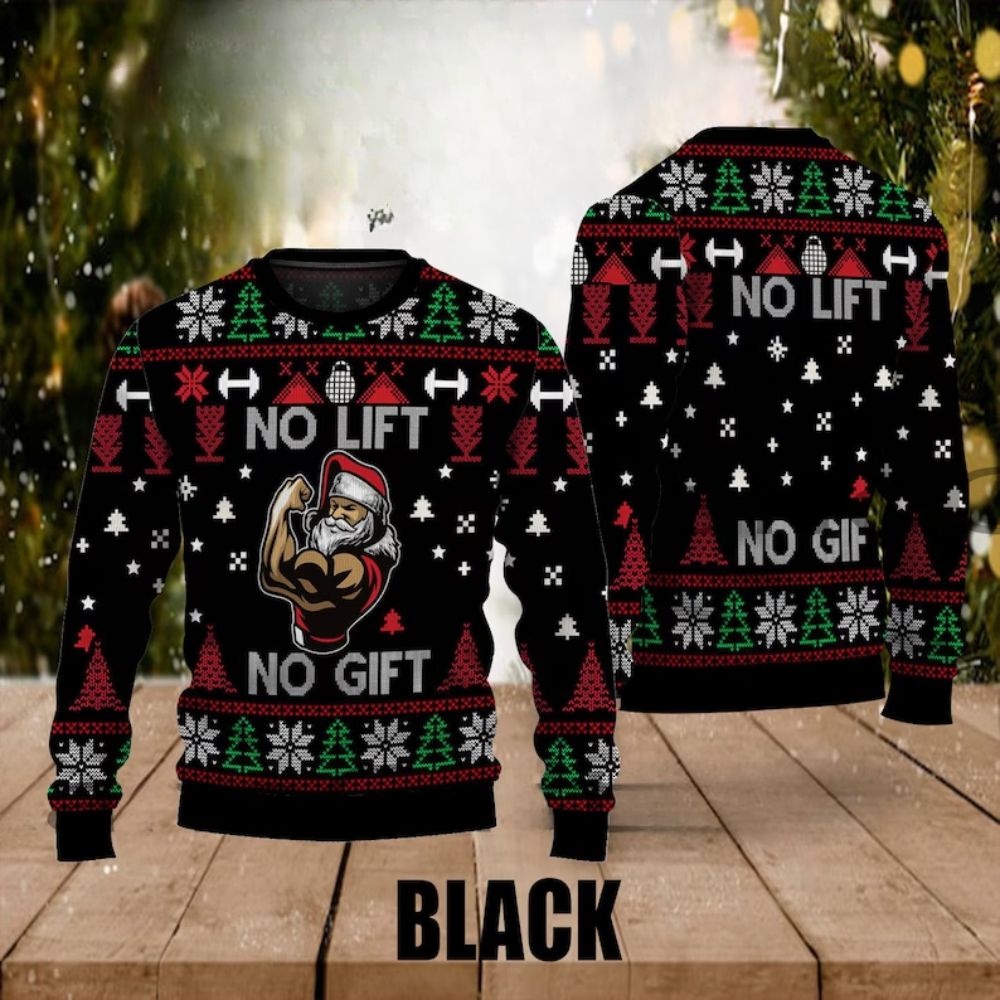 Chris Bumstead Gym Lover Ugly Christmas Sweater
