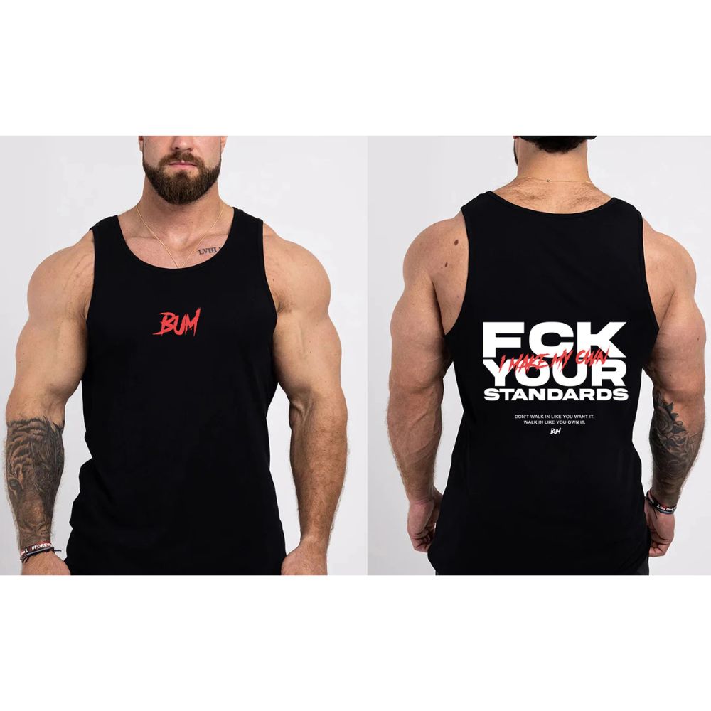Chris Bumstead I Make My Own FCK Your Standards Tank Top