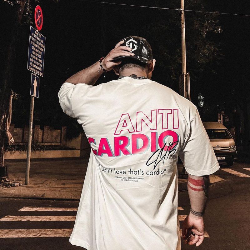 Chris Bumstead T-Shirts – Anti Cardio Club Classic T-Shirt - Image 5